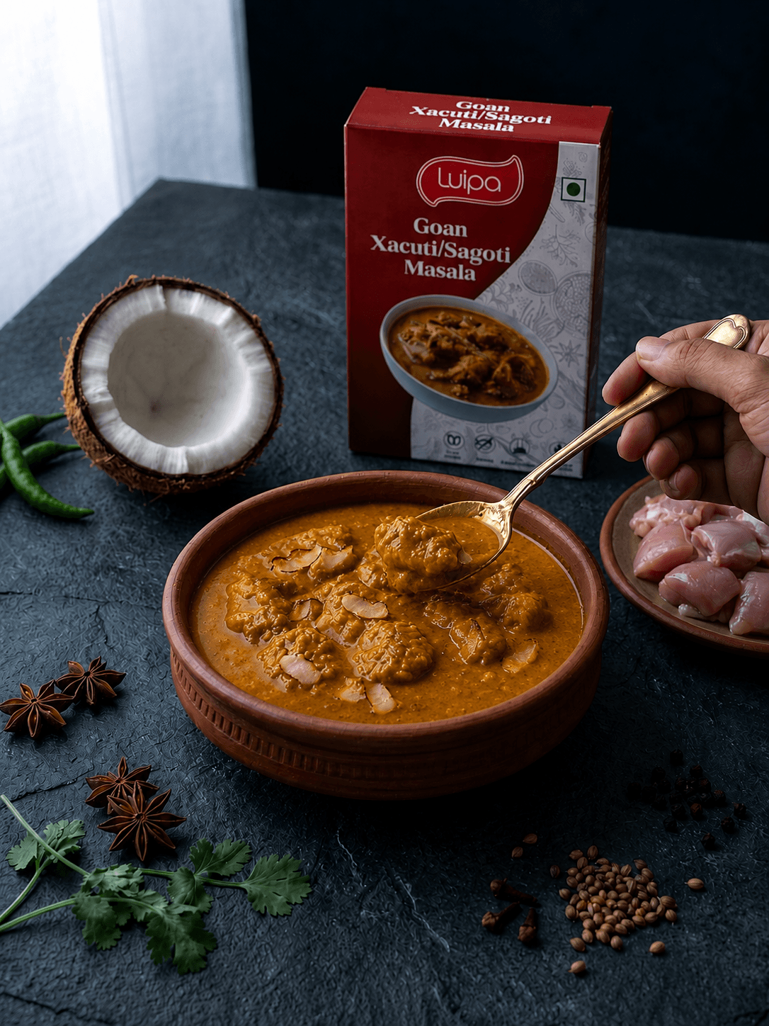 Goan Xacuti (Zagoti) Masala 60g - product media