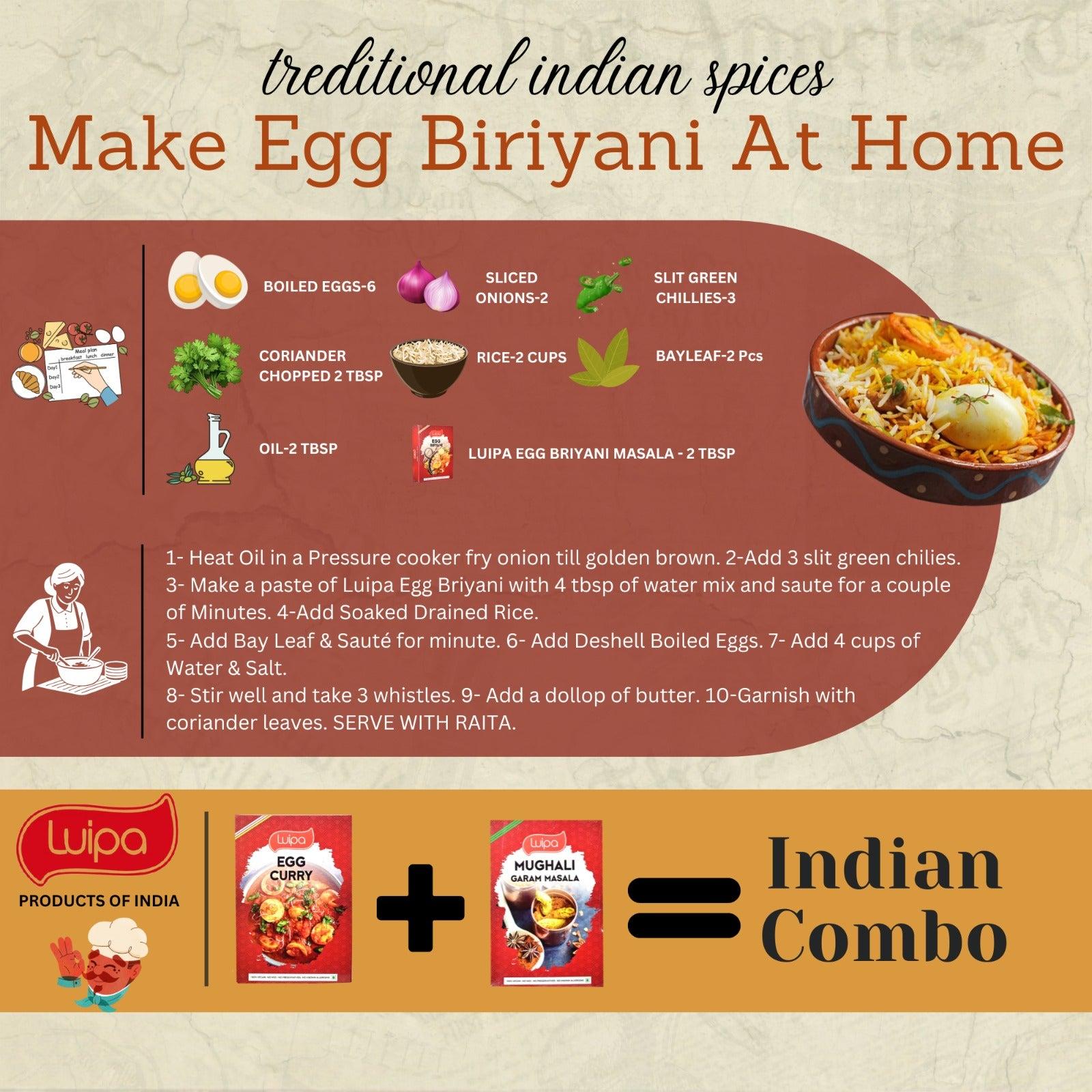 Egg Biriyani Masala 50g - product media